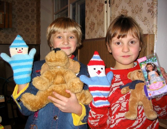 Kids with Presents